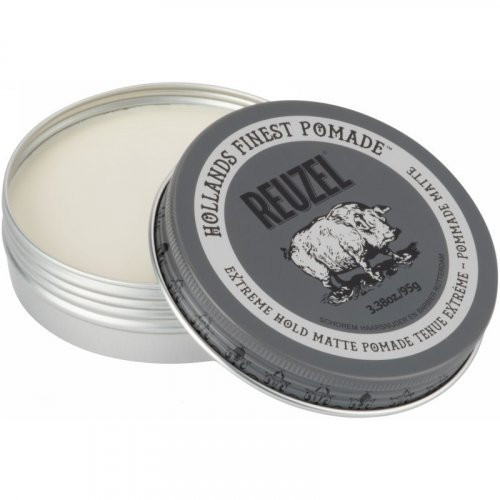 Reuzel Extreme Hold Matte Pomade Ülitugevat hoiakut andev matt juuksepumat 95g