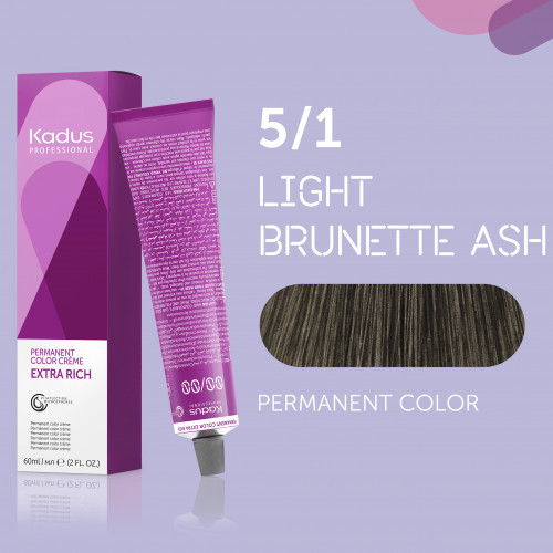 Kadus Professional Extra Rich Creme Permanent Hair Color Juuksevärvid ammoniaagiga 60ml