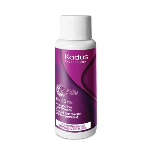 Kadus Professional Permanent Hair Color Developer Mini Vesinikemulsioon 60ml
