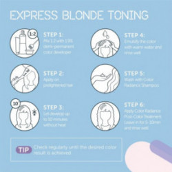 Kadus Professional Color Tune Express Blonde Toner Toonitavad juuksevärvid 60ml