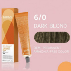 Kadus Professional Demi Permanent Ammonia Free Color Ammoniaagivaba juuksevärv 60ml