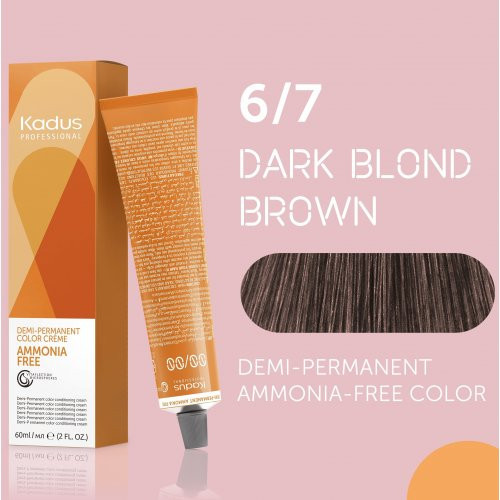 Kadus Professional Demi Permanent Ammonia Free Color Ammoniaagivaba juuksevärv 60ml