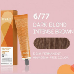 Kadus Professional Demi Permanent Ammonia Free Color Ammoniaagivaba juuksevärv 60ml