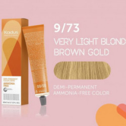Kadus Professional Demi Permanent Ammonia Free Color Ammoniaagivaba juuksevärv 60ml