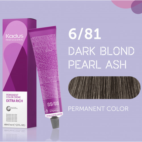 Kadus Professional Extra Rich Creme Permanent Hair Color Juuksevärvid ammoniaagiga 60ml