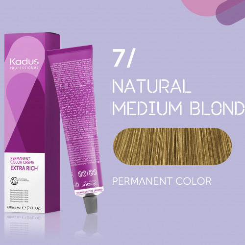 Kadus Professional Extra Rich Creme Permanent Hair Color Juuksevärvid ammoniaagiga 60ml