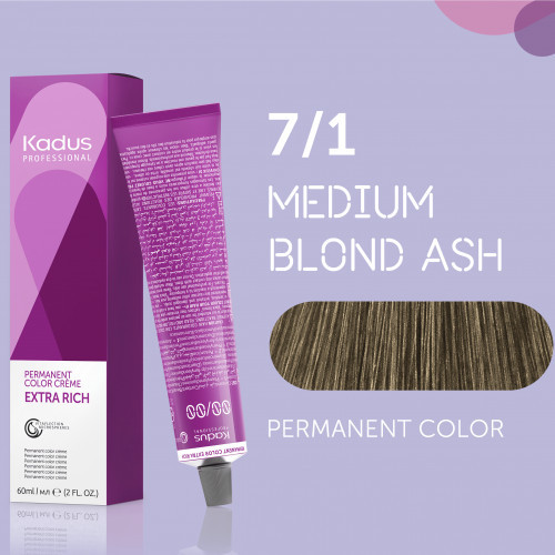 Kadus Professional Extra Rich Creme Permanent Hair Color Juuksevärvid ammoniaagiga 60ml