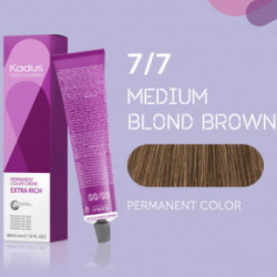 Kadus Professional Extra Rich Creme Permanent Hair Color Juuksevärvid ammoniaagiga 60ml
