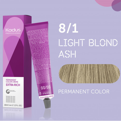 Kadus Professional Extra Rich Creme Permanent Hair Color Juuksevärvid ammoniaagiga 60ml