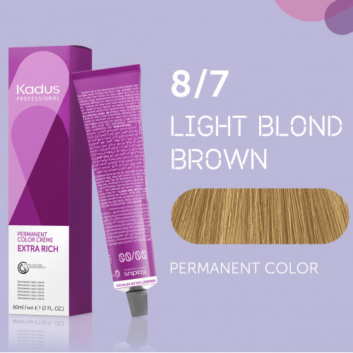 Kadus Professional Extra Rich Creme Permanent Hair Color Juuksevärvid ammoniaagiga 60ml