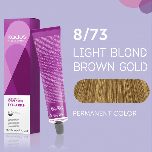 Kadus Professional Extra Rich Creme Permanent Hair Color Juuksevärvid ammoniaagiga 60ml