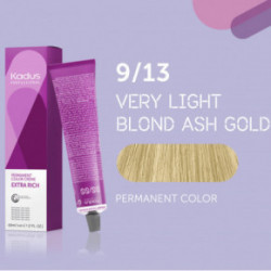 Kadus Professional Extra Rich Creme Permanent Hair Color Juuksevärvid ammoniaagiga 60ml