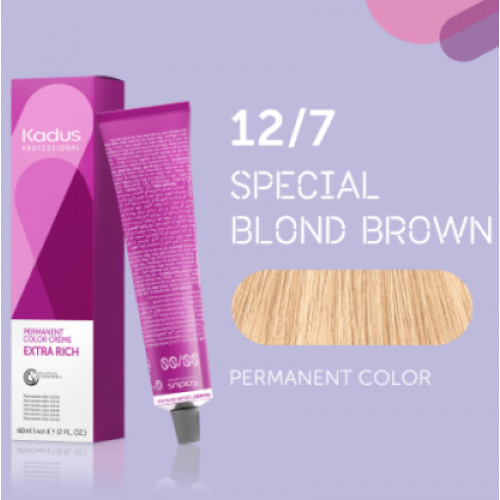 Kadus Professional Extra Rich Creme Permanent Hair Color Juuksevärvid ammoniaagiga 60ml