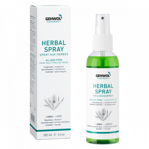Gehwol Fusskraft Herbal Spray Taimne jalasprei 150ml