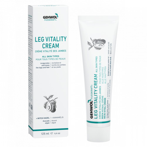 Gehwol Fusskraft Leg Vitality Kreem väsinud jalgadele 125ml