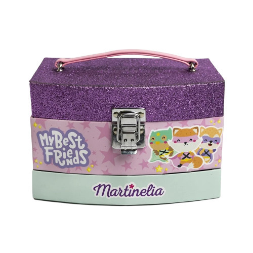 Martinelia My Best Friends Beauty Case Kosmeetikakomplekti kohver lastele Seatud