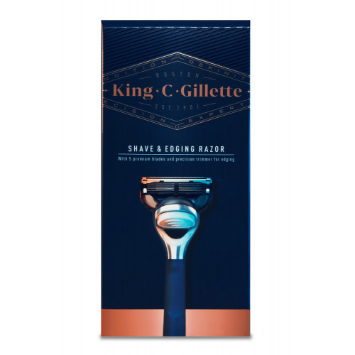 Gillette King C. Gillette Shave and Edging Razor Kahe teraga raseerija 1 unit
