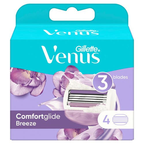 Gillette Venus Breeze Women Razor Refills Täiendavad raseerimisotsad 4 tk