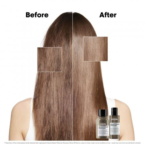 L'Oréal Professionnel Absolut Repair Molecular Hair Mini Duo Kit Juuste struktuuri taastamise komplekt Seatud