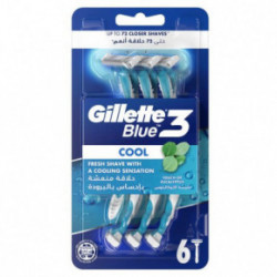 Gillette Gillette Blue 3 Cool Razors Ühekordsed raseerijad 3 tk.