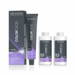 Revlon Professional Color Excel Ammonia-Free* Tone-on-Tone Creme Color + Color Excel Energizer Juuksevärv ja oksüdatsiooniline emulsioon Seatud