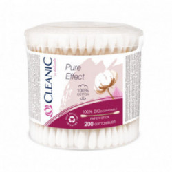 Cleanic Pure Effect Cotton Buds Kosmeetilised vatitikud 100vnt