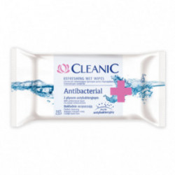 Cleanic Antibacterial Wet Wipes Niisked salvrätikud 15 tk