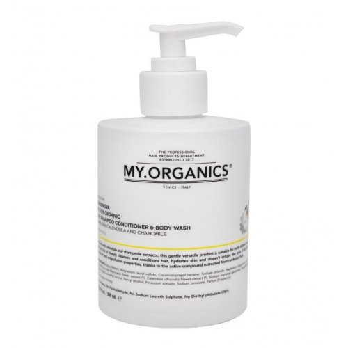 My.Organics My.Kids Supernova 3in1 Šampoon, palsam ja kehapesu lastele 300ml