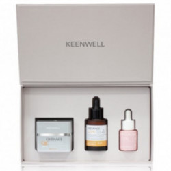 Keenwell Snow Drops Oxidance Kit Naha helendavate, niisutavate ja helendavate toodete komplekt Seatud