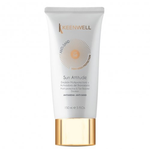 Keenwell Sun Attitude Anti-Sand SPF50 Kaitsev päevitusemulsioon kehale 150ml