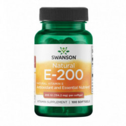 SWANSON Natural Vitamin E Looduslik E-vitamiin 100 kapsulit