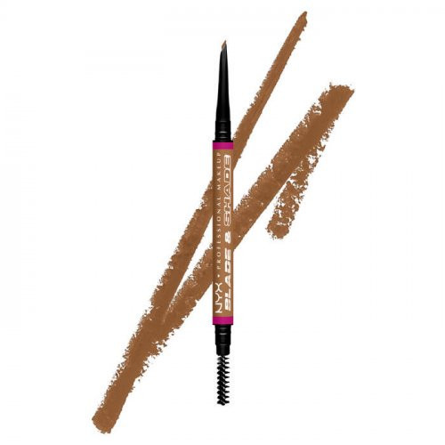 NYX Professional Makeup Blade & Shade Nano Brow Pencil Kulmupliiats 01 Ash Blonde