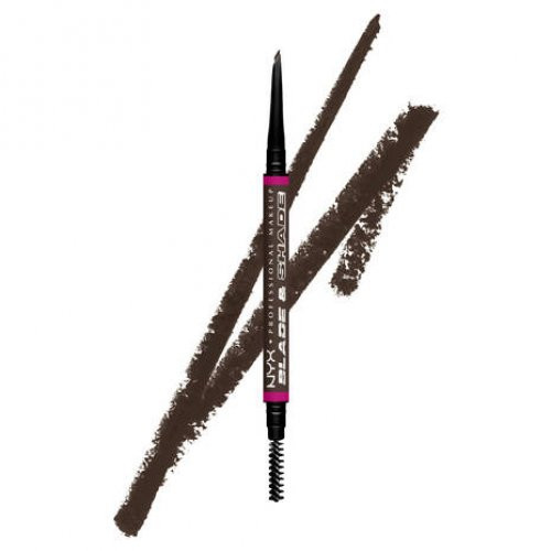 NYX Professional Makeup Blade & Shade Nano Brow Pencil Kulmupliiats 01 Ash Blonde