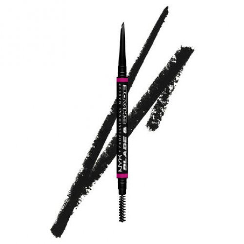 NYX Professional Makeup Blade & Shade Nano Brow Pencil Kulmupliiats 01 Ash Blonde
