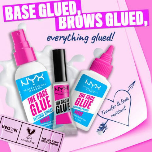 NYX Professional Makeup The Face Glue Setting Spray Meigi fikseerija 60ml