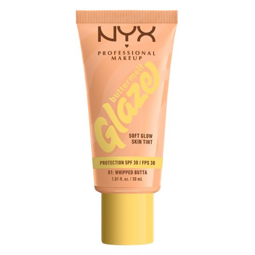 NYX Professional Makeup Buttermelt Glaze Soft Glow Skin Tint SPF30 Jumestuskreem 30ml