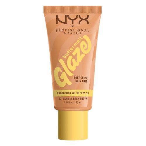NYX Professional Makeup Buttermelt Glaze Soft Glow Skin Tint SPF30 Jumestuskreem 30ml