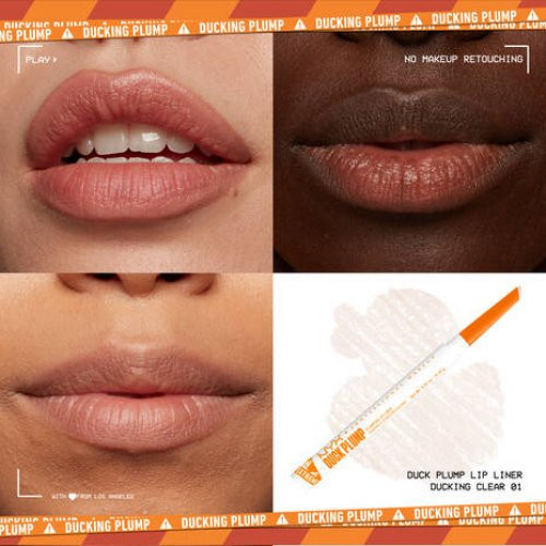 NYX Professional Makeup Duck Plump Plumping Lip Liner Suurendav huulepliiats Pinkjection