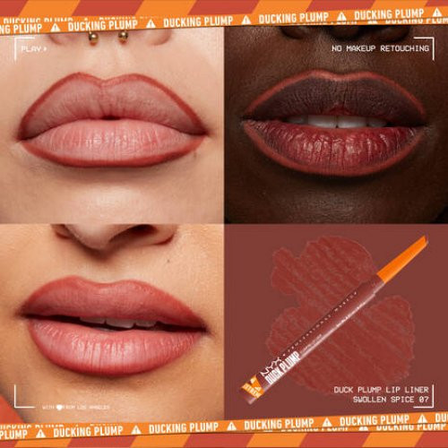 NYX Professional Makeup Duck Plump Plumping Lip Liner Suurendav huulepliiats Pinkjection
