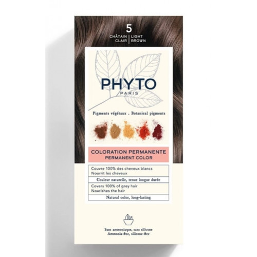 Phyto Permanent Hair Color Püsiv juuksevärv 1 Black