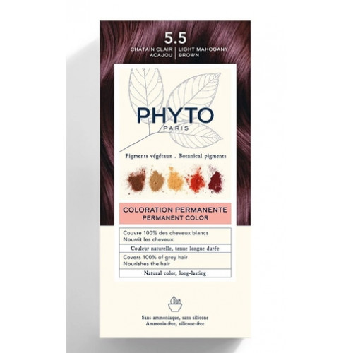 Phyto Permanent Hair Color Püsiv juuksevärv 1 Black