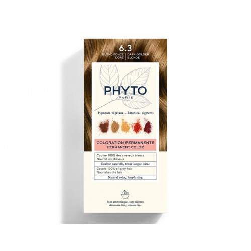 Phyto Hair Pernament Color Püsiv juuksevärv 1 Black
