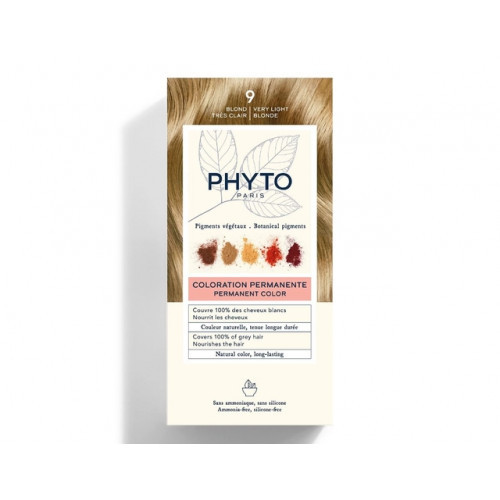Phyto Hair Pernament Color Püsiv juuksevärv 1 Black