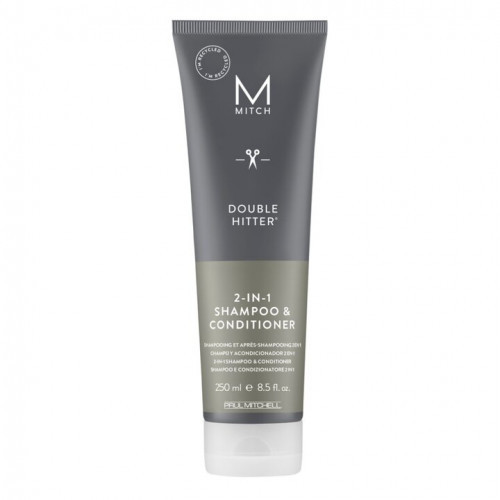 Paul Mitchell Mitch Double Hitter 2in1 Shampoo and Conditioner Šampoon ja palsam meestele 250ml
