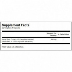 SWANSON Maca 500mg Sexual Health Toidulisand 60 kapslit