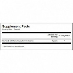 SWANSON MSM 1.000mg Joint Health and Mobility Toidulisand 120 kapsulit