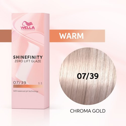 Wella Professionals Shinefinity Zero Lift Glaze Demi-Permanent Geelsed juuksevärvid 60ml