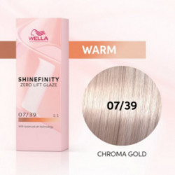 Wella Professionals Shinefinity Zero Lift Glaze Demi-Permanent Geelsed juuksevärvid 60ml