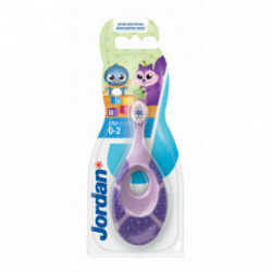 Jordan Step 0-2 years Baby Toothbrush Extra Soft Eriti pehme hambahari lastele Purple