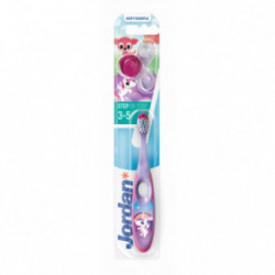 Jordan Step 3-5 years Kids Toothbrush Soft Pehme hambahari lastele Blue